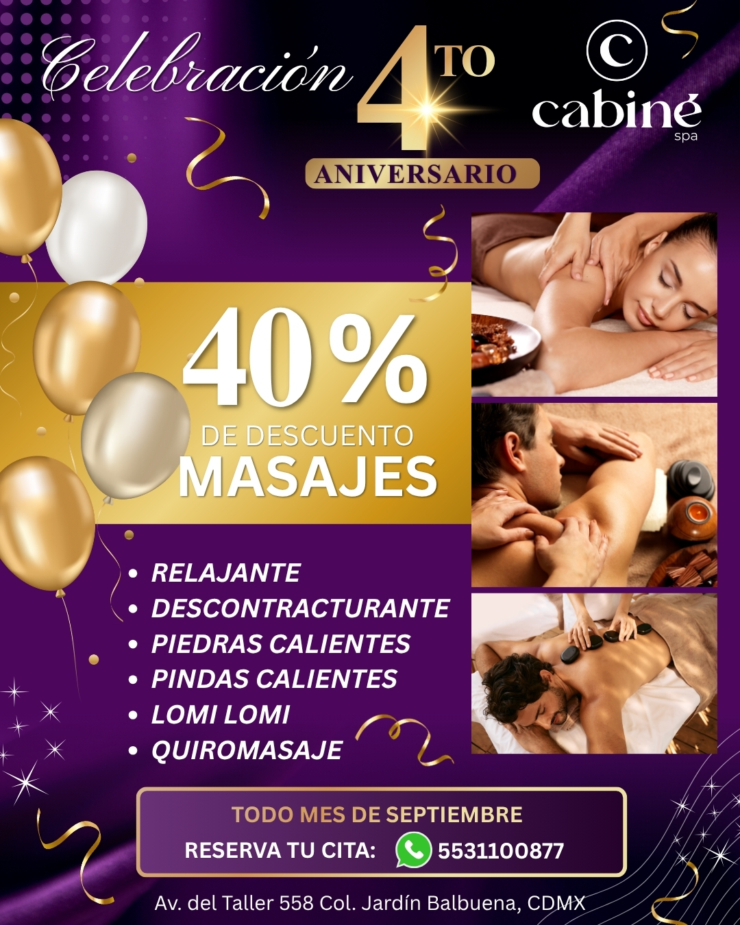 4TO ANIVERSARIO